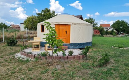 Jurtafarm a nomád luxus Ráckeve