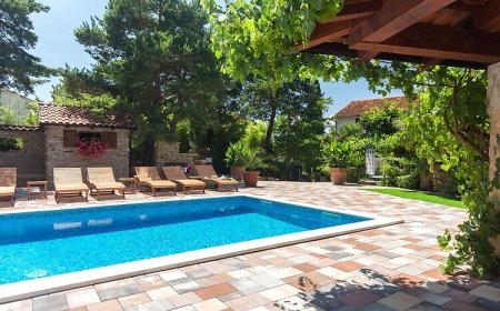 Apartmanok Családok Részére Medencével Malinska, Krk - 20370 Malinska