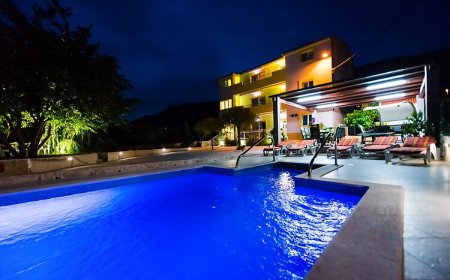 Apartmanok Medencével Podstrana, Split - 13393 Podstrana