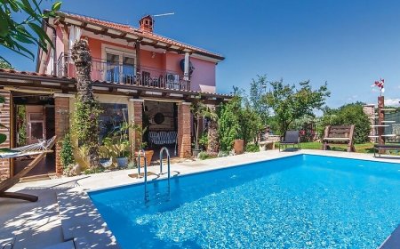 Apartmanok Családok Részére Medencével Fratrici, Umag - 14384 Fratrici