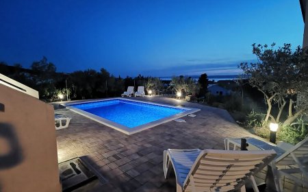 Apartmanok Medencével Punat, Krk - 5378 Punat