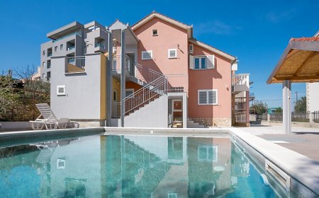 Apartmanok Családok Részére Medencével Split - 21026