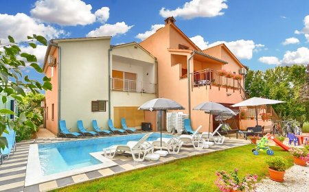 Apartmanok Családok Részére Medencével Fazana - 19595 Fažana