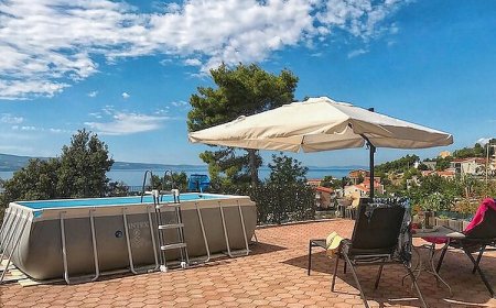 Apartmanok Családok Részére Medencével Stanici, Omis - 18676 Stanići