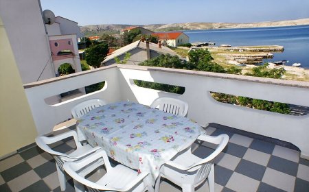 Apartmanok A Tenger Mellett Kustici, Pag - 4129 Kustići