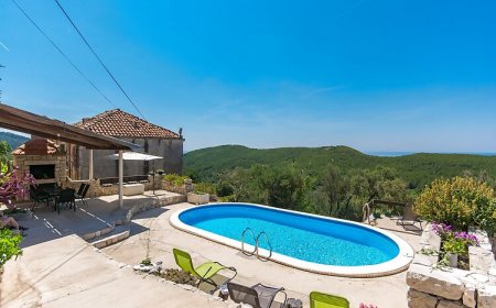 Apartmanok Családok Részére Medencével Babino Polje, Mljet - 19559 Babino Polje