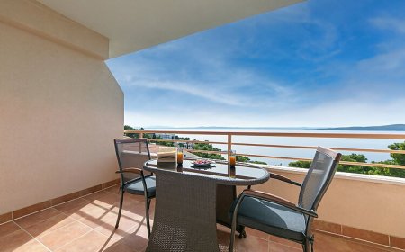 Apartmanok Családok Részére Medencével Brela, Makarska - 20066 Brela