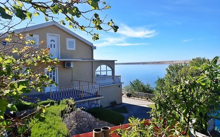 Apartment Jela-on the seafront Tribanj