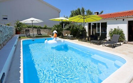 Apartmanok A Tenger Mellett Medencével Pag - 6412