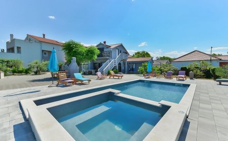 Apartmanok Családok Részére Medencével Privlaka, Zadar - 5762 Privlaka