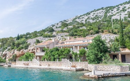 Apartmanok A Tenger Mellett Baric Draga, Karlobag - 15583 Barić Draga