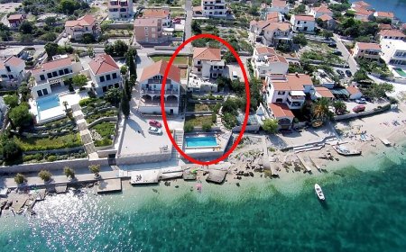 Apartmanok Családok Részére Medencével Razanj, Rogoznica - 7606 Ražanj