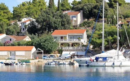 Apartmanok és Szobák A Tenger Mellett Lumbarda, Korcula - 4442 Lumbarda