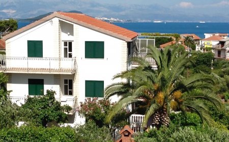 Apartmanok A Tenger Mellett Slatine, Ciovo - 6061 Slatine