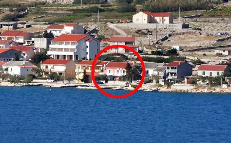 Szobák A Tenger Mellett Kustici, Pag - 6288 Kustići