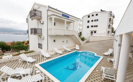 Apartmanok A Tenger Mellett Medencével Okrug Donji, Ciovo - 8664 Okrug Donji