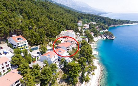 Apartmanok A Tenger Mellett Brela, Makarska - 18814 Brela