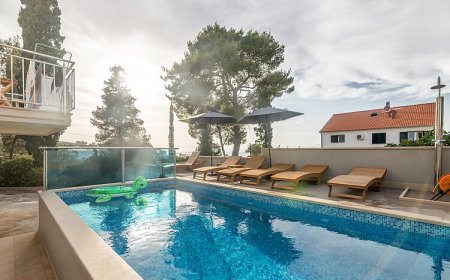 Apartmanok Családok Részére Medencével Sutivan, Brac - 15665 Sutivan