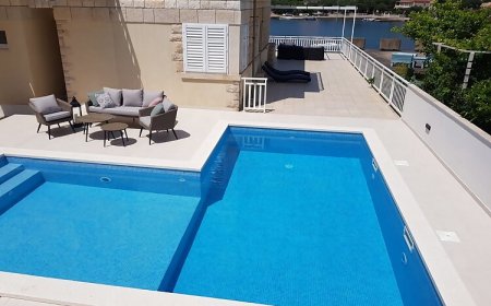 Apartmanok A Tenger Mellett Medencével Lumbarda, Korcula - 9303 Lumbarda
