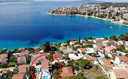 Apartmanok Családok Részére Medencével Mavarstica, Ciovo - 6011 Mavarštica