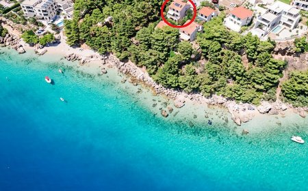 Apartmanok A Tenger Mellett Medencével Medici, Omis - 7461 Medići