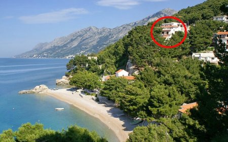 Apartmanok A Tenger Mellett Brela, Makarska - 6688 Brela