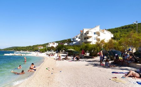 Apartmanok A Tenger Mellett Slatine, Ciovo - 1139 Slatine