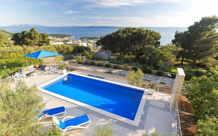 Apartmanok Családok Részére Medencével Makarska - 13379