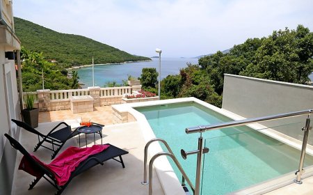 Apartmanok A Tenger Mellett Medencével Tri Zala, Korcula - 558 Tri Žala