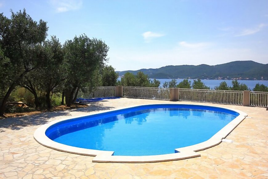 Apartmanok A Tenger Mellett Medencével Viganj, Peljesac - 260 Viganj