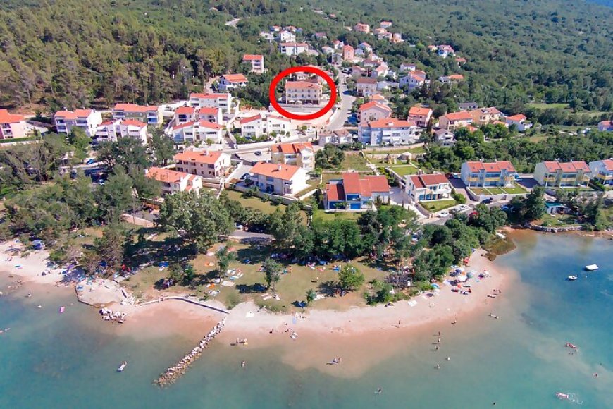 Apartmanok Parkolóhellyel Soline, Krk - 19198 Soline