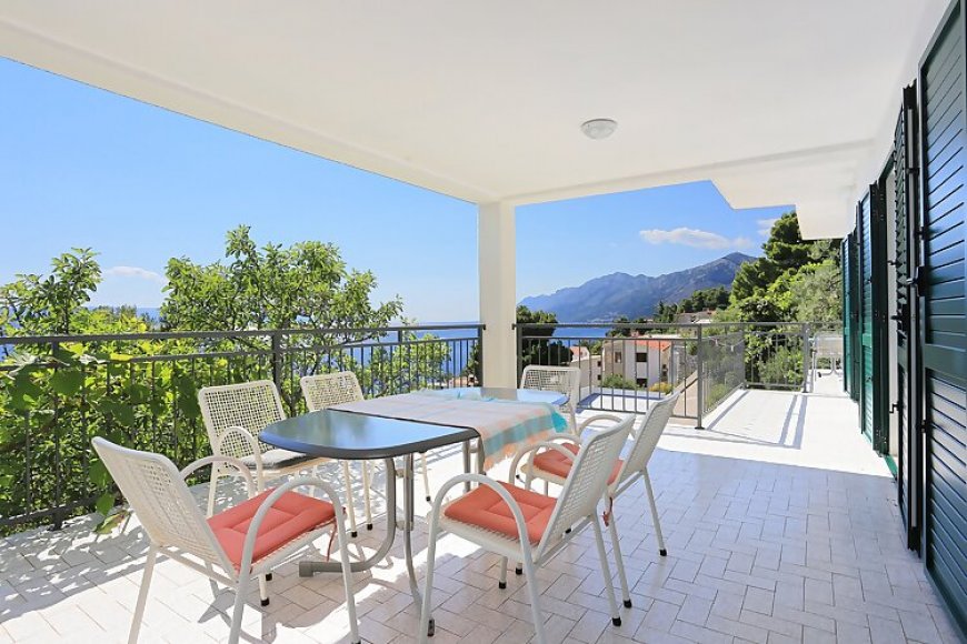 Apartmanok Parkolóhellyel Brela, Makarska - 6043 Brela