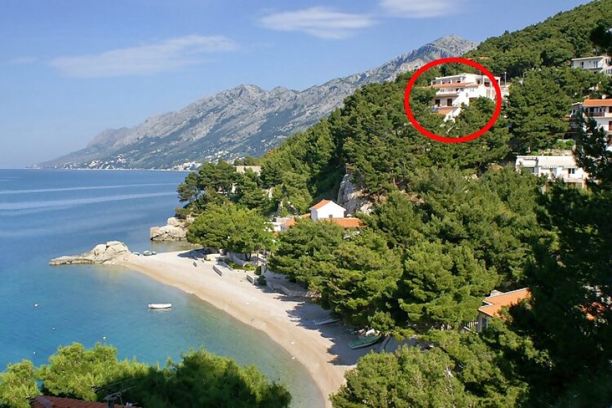 Apartmanok A Tenger Mellett Brela, Makarska - 6688 Brela