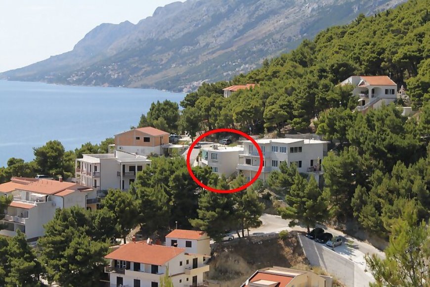 Apartmanok Parkolóhellyel Brela, Makarska - 6907 Brela